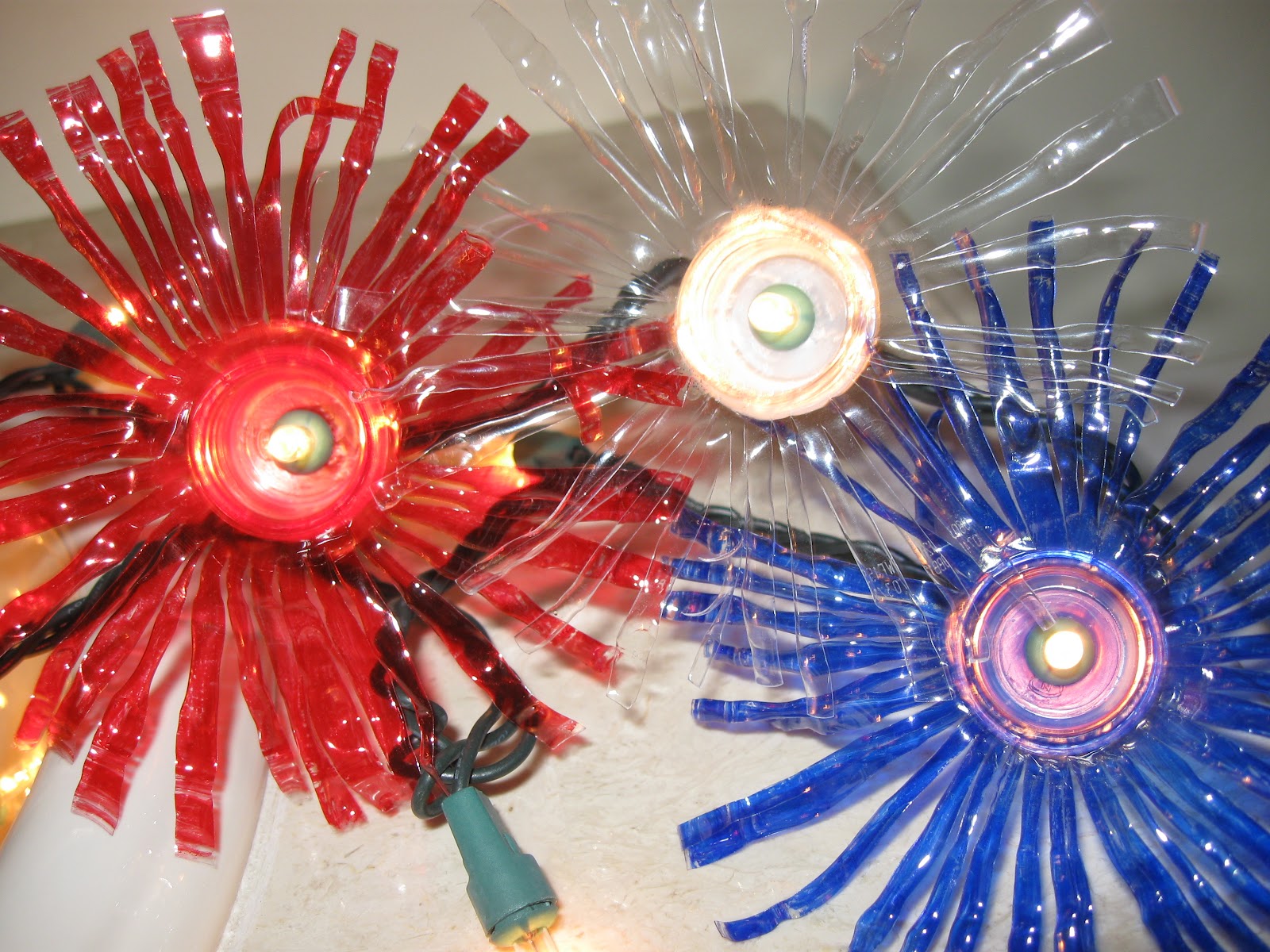 Recycled Bottle Party Light — EPC Crafts