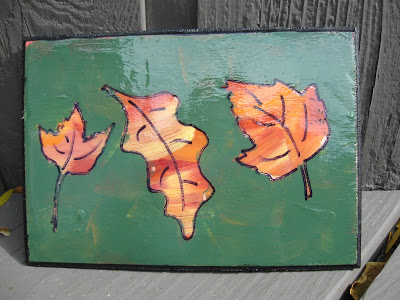 Shimmering Autumn Leaf Craft