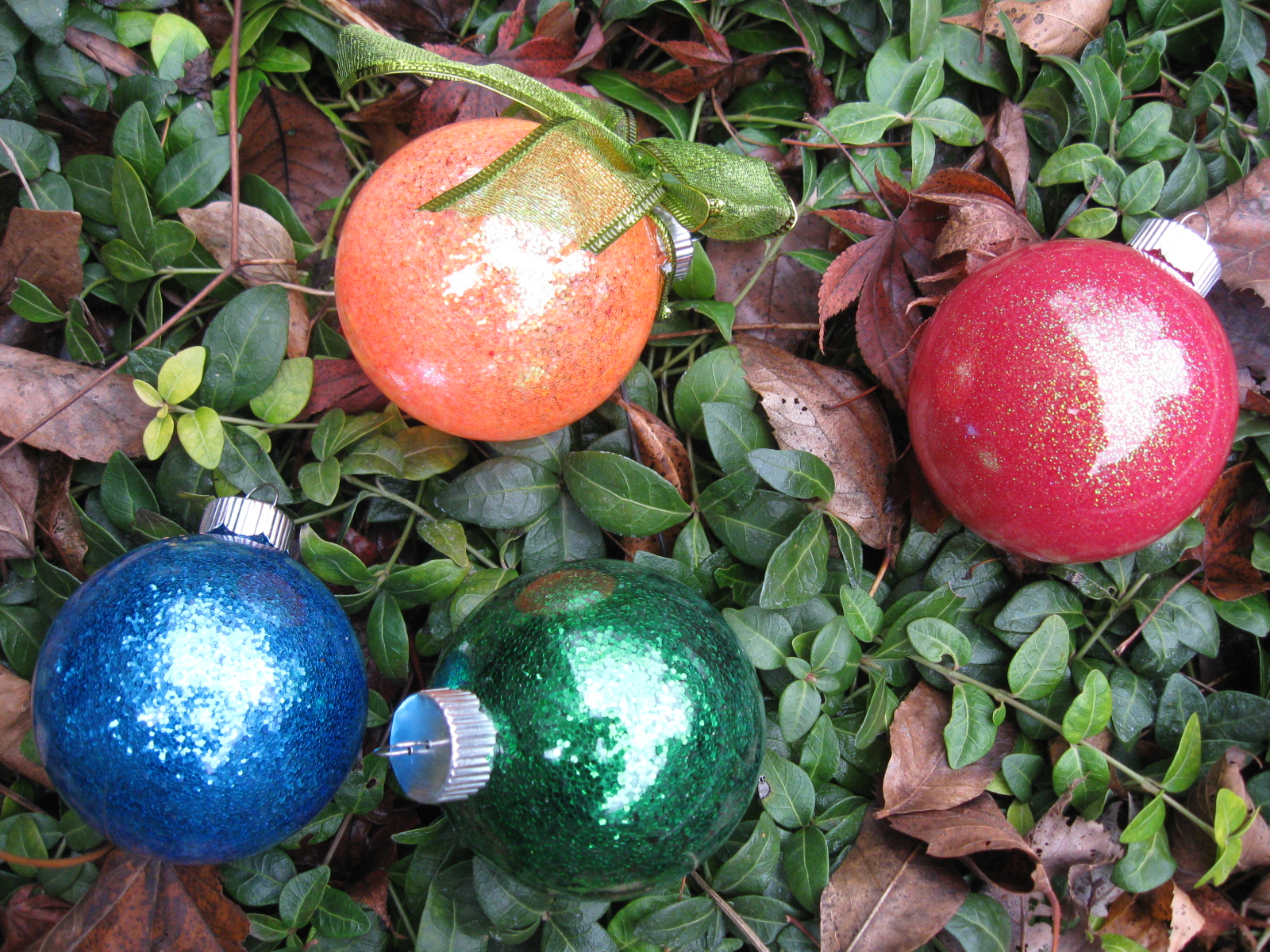 Christmas Magic: Decoupage Napkins on a Giant Ornament - Craft Klatch