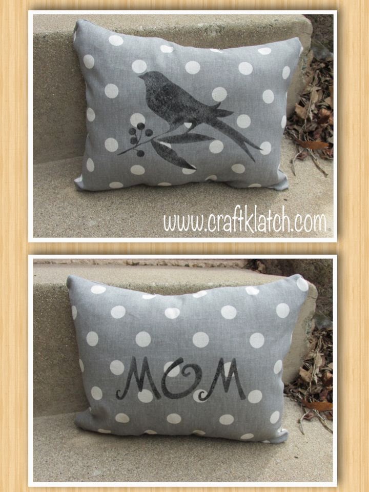 How To Make No Sew Pillows - Mom 4 Real
