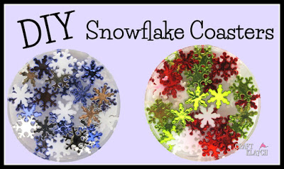 Snowflake Decor Coaster Snowflake Resin Coaster Resin Resin Coaster