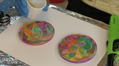 Color Shift Paint Resin Coasters  Another Coaster Friday - Craft Klatch
