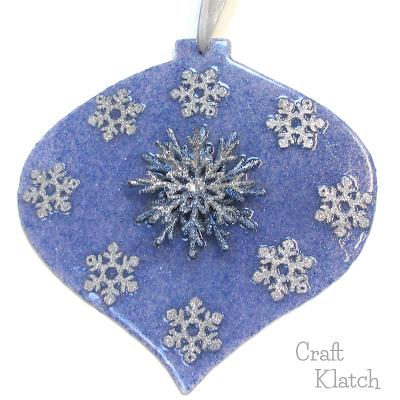 Dollar Tree Snowflake Ornaments - Create Make Decorate with Nikki