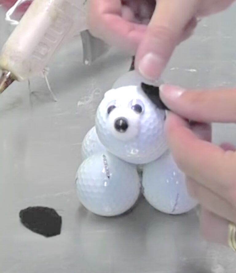 Golf Ball Dog For Father's Day! Easy Craft! Craft Klatch