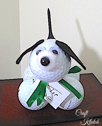 Golf ball dog