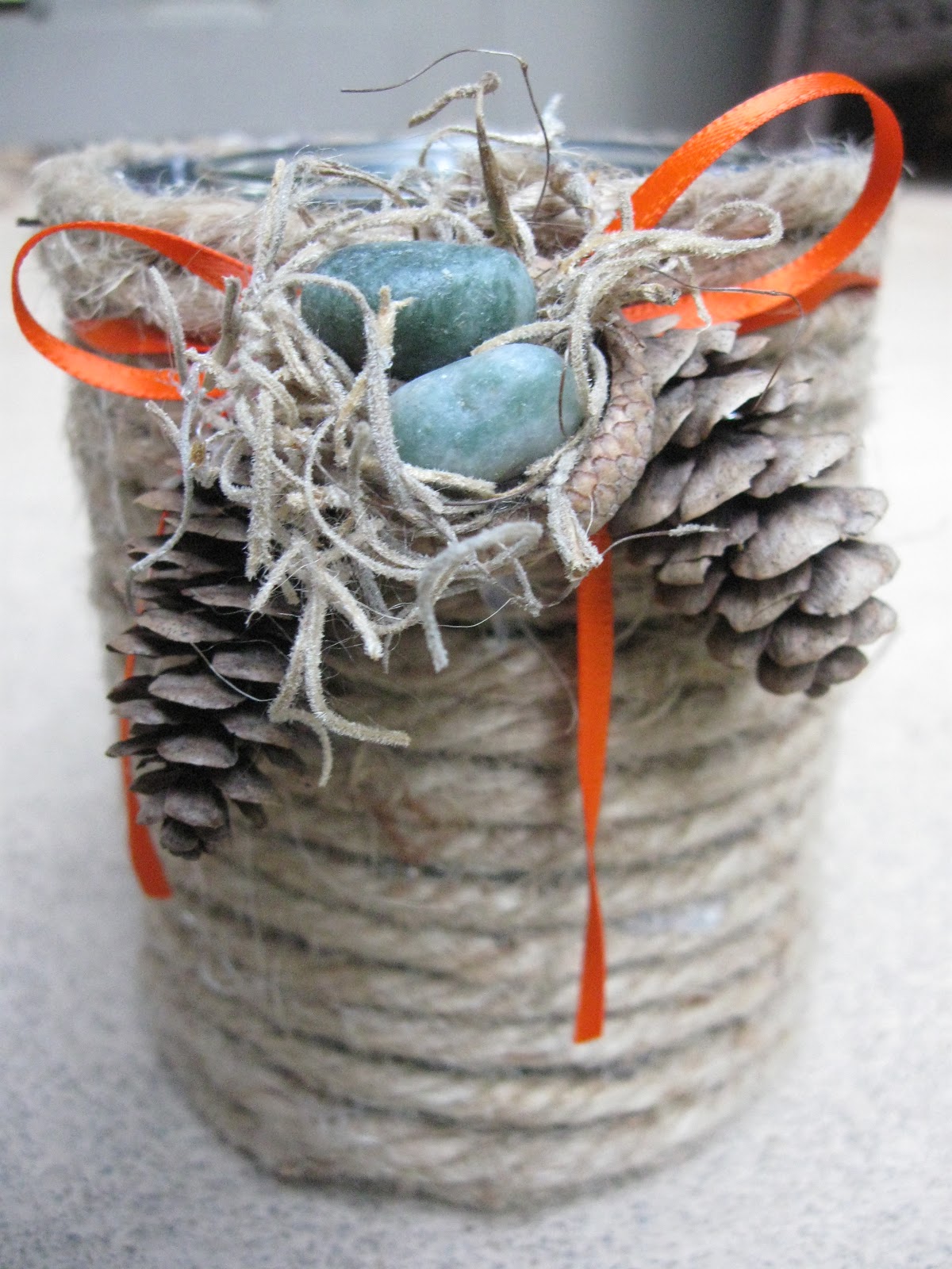 fall craft, autumn craft, inexpensive craft, cheap craft, fun craft, crafting with nature, nature craft, recycling craft, decor, decorations, accessory, thanksgiving craft