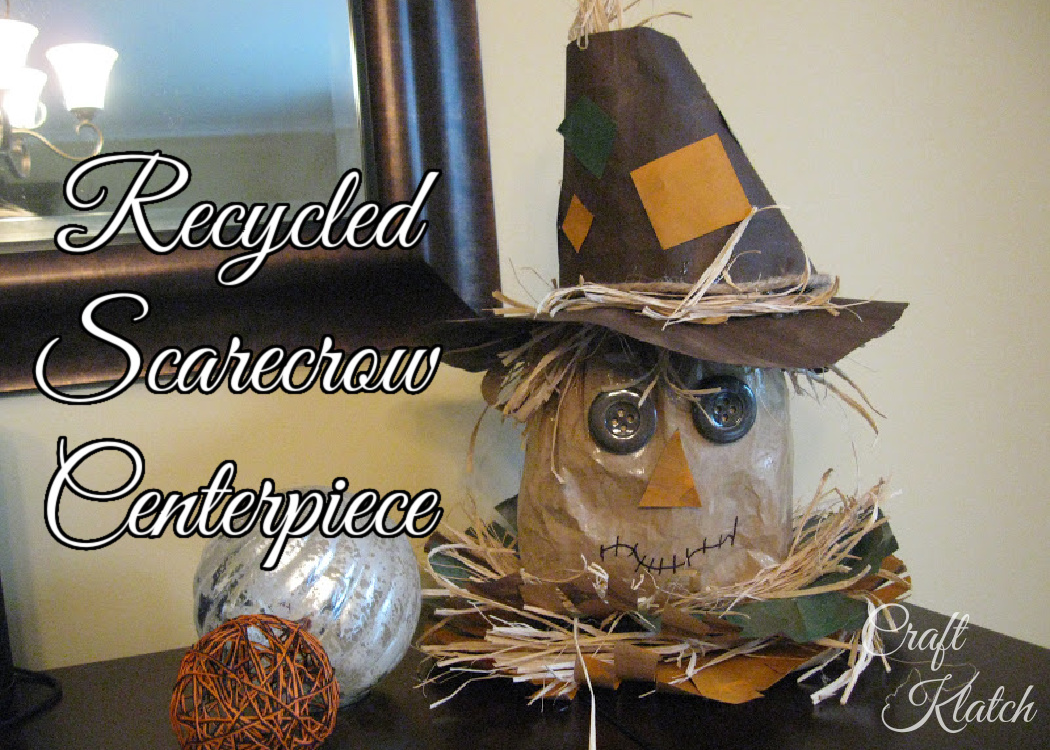 Scarecrow center piece