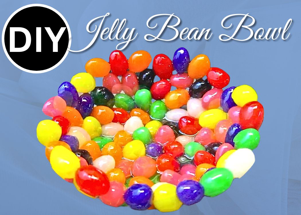 DIY Jellybean Easter Candy Bowl