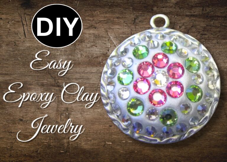 DIY Easy Epoxy Clay Jewelry