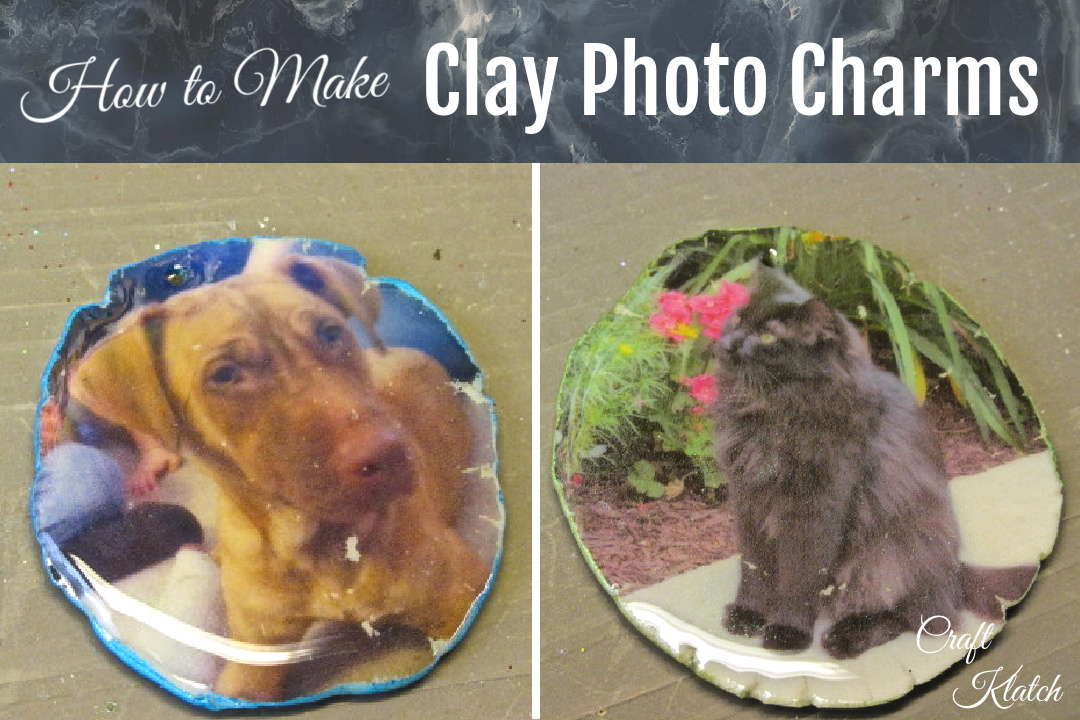 Pet photo transfer charms