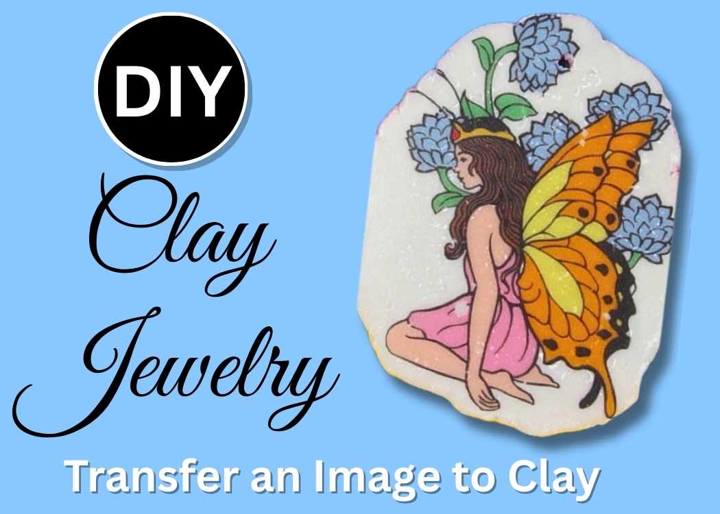 Clay jewelry | transfer an image to clay