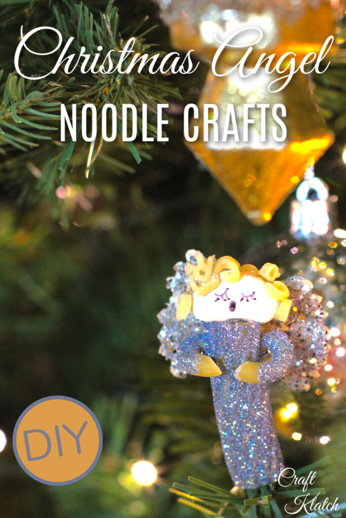 Christmas Angel Noodle crafts