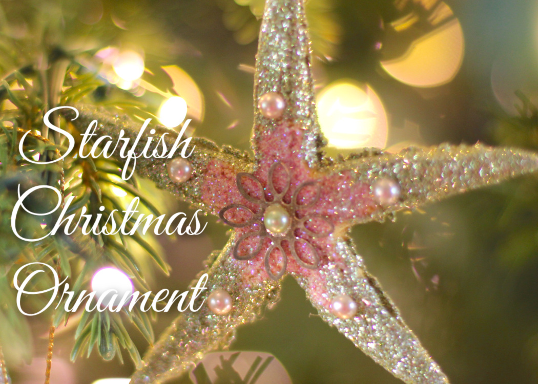 Starfish Christmas ornament