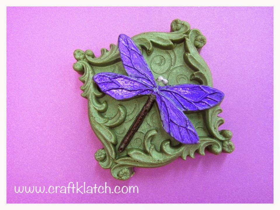dragonfly, craft, crafts, crafting, embellishment, paperweight, gift, present, craft ideas, mother's day, nature, nail polish, resin, how to, diy, homemade, handmade