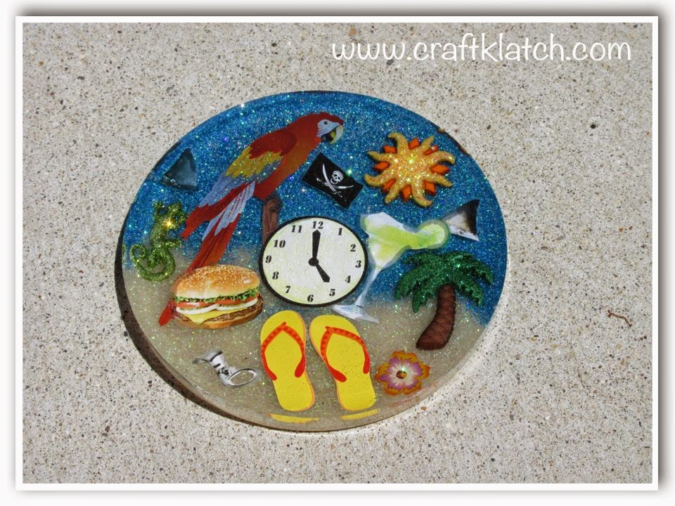tropical, craft, crafts, crafting, coaster, sand, glitter, craft ideas, jimmy buffet, margaritaville, inspired, diy, homemade, handmade, parrot head, gift, parrothead