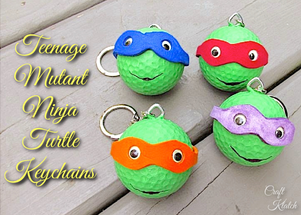 Teenage mutant ninja turtles keychains TMNT