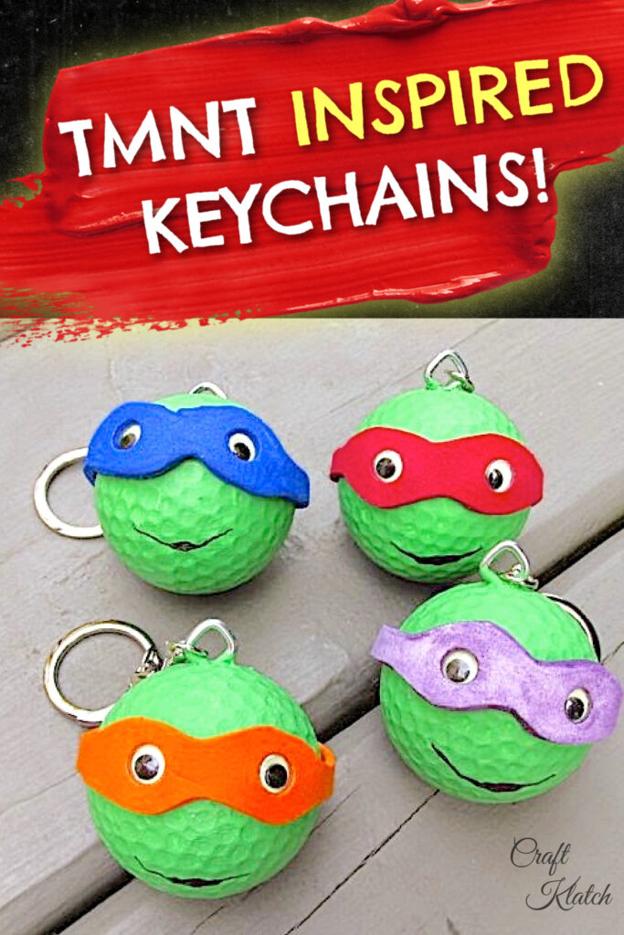 TMNT Teenage Mutant Ninja Turtles keychains