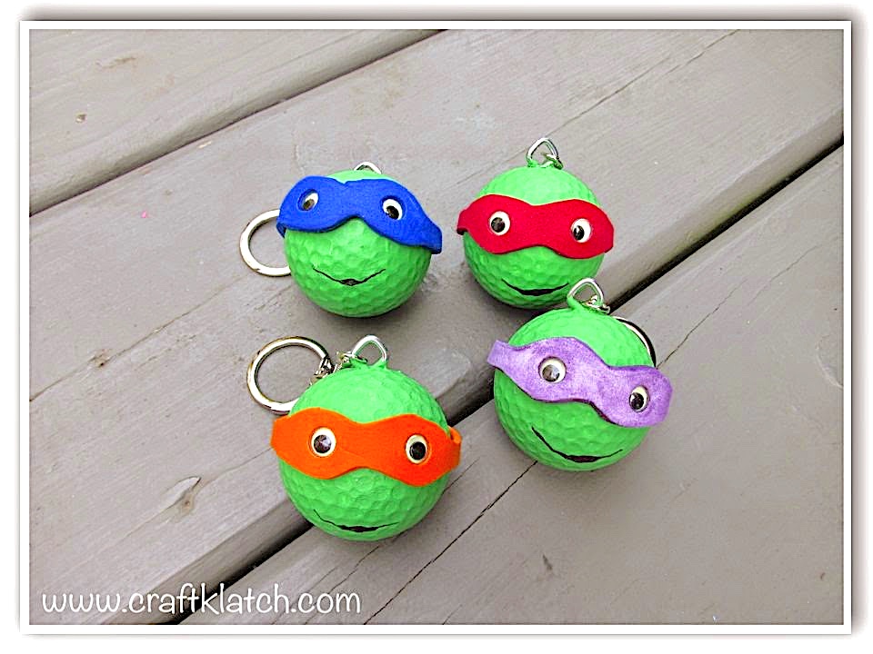 TMNT Teenage Mutant Ninja Turtles keychains