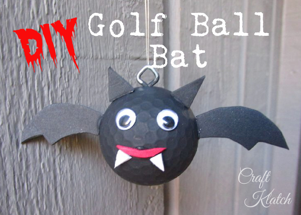 golf ball bat craft