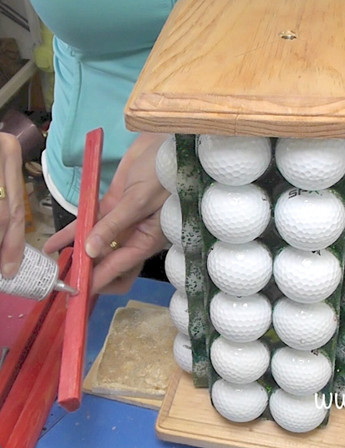 Best Golf Ball Resin Lamp DIY With Video Tutorial Craft Klatch