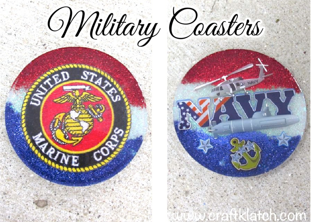 Military Coasters DIY