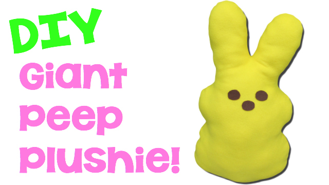 Peep Plushie DIY