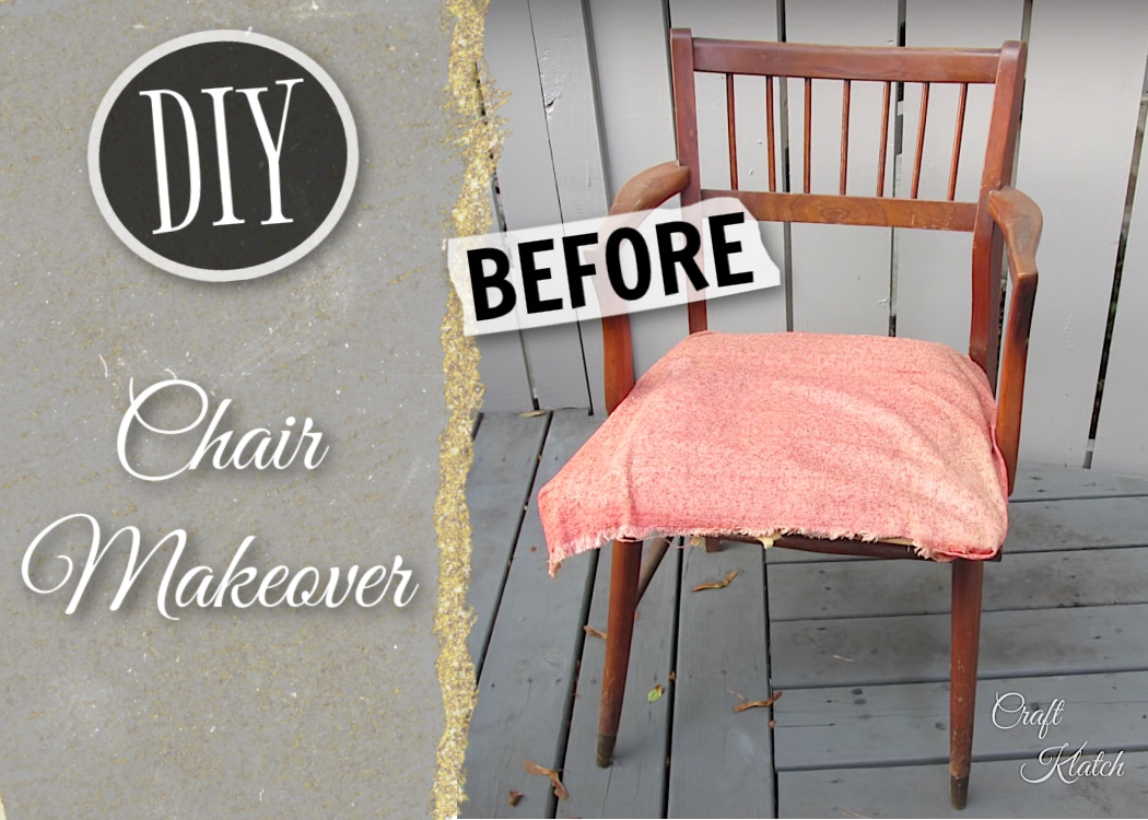 Chair makeover before