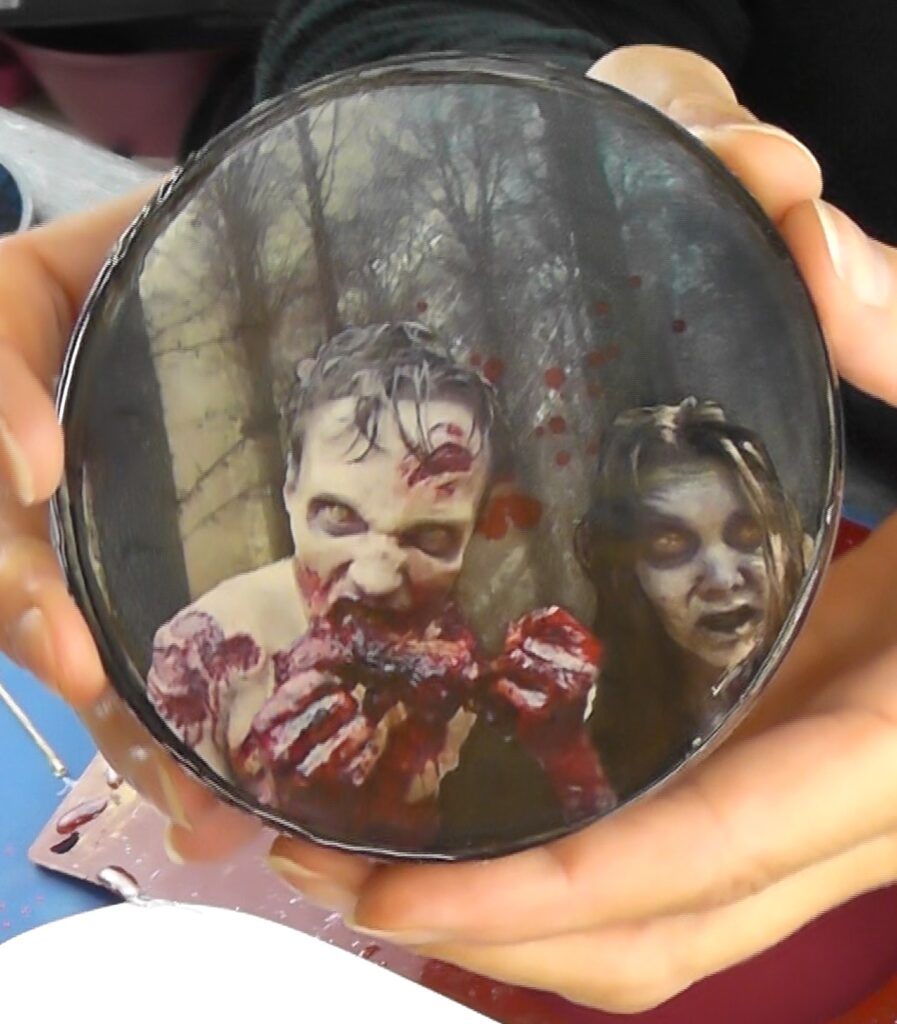 Best horror movie character coaster of The Walking Dead