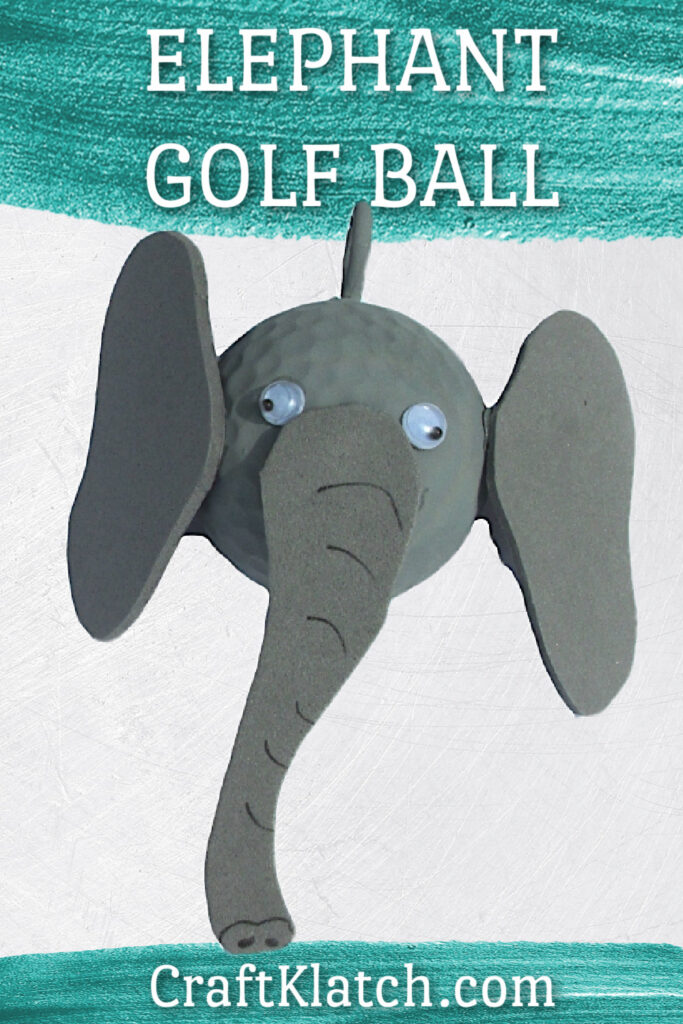 Elephant Golf Ball DIY