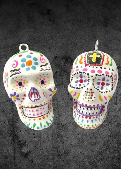 Sugar Skull Necklaces DIY