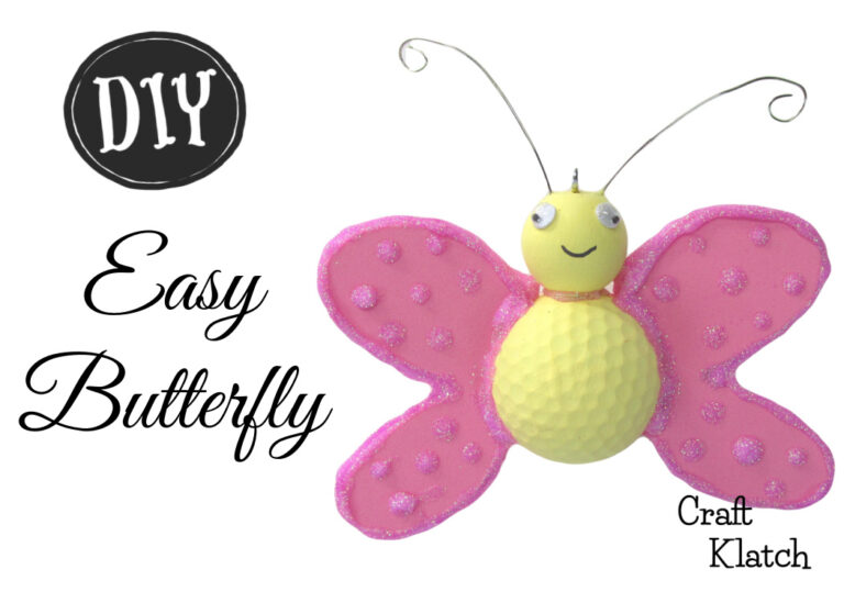 Easy butterfly golf ball