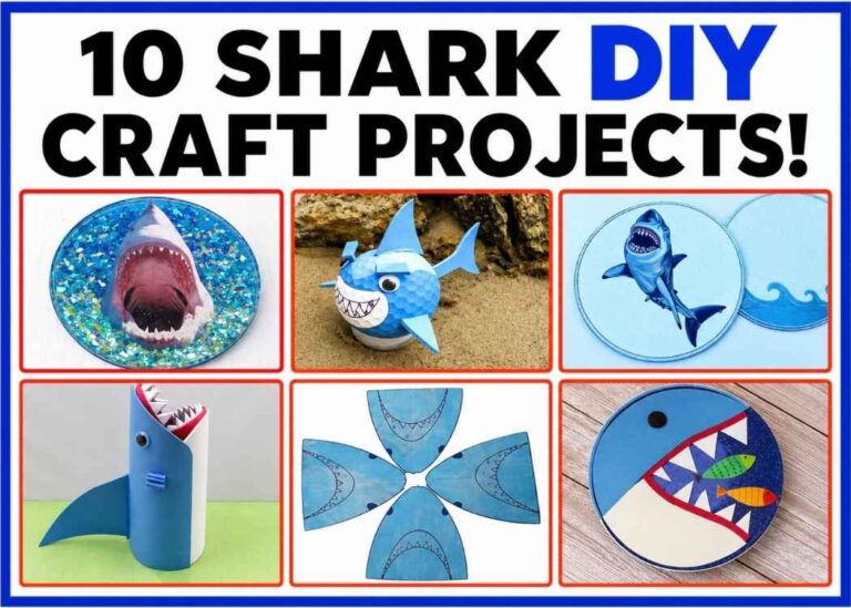 10 shark diy craft projects