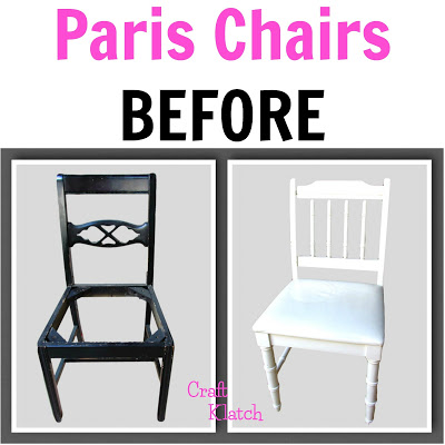 paris, paris chairs, paris makeover, makeover, furniture makeover, chair redo, redo, furniture, diy, how to, howto, refinish, new look, craft, crafts, crafting, home decor, ideas, projects, best, 10,