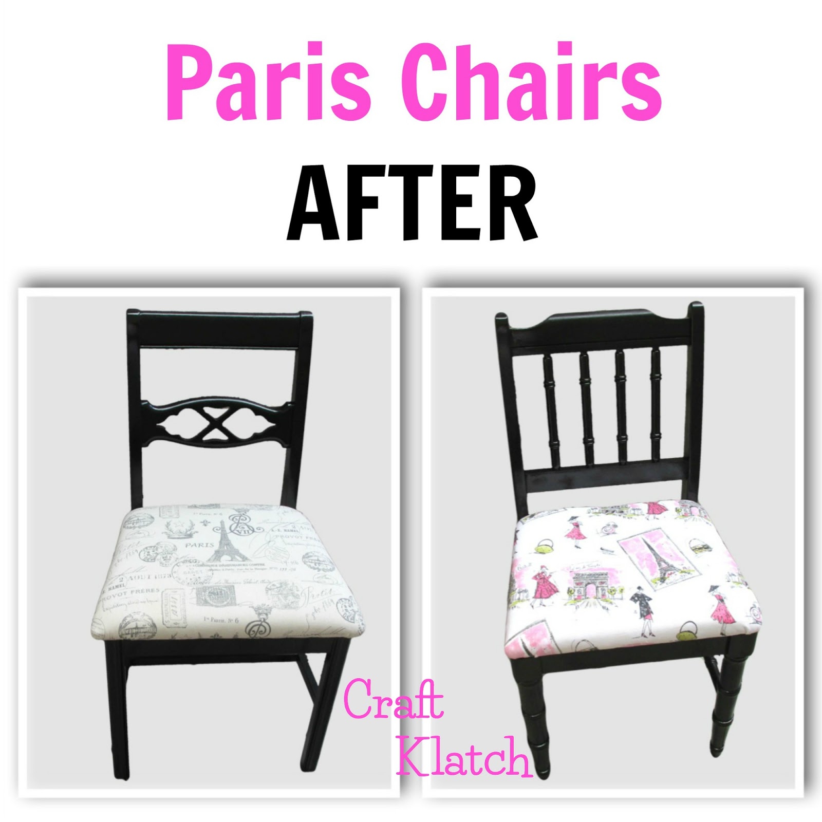 paris, paris chairs, paris makeover, makeover, furniture makeover, chair redo, redo, furniture, diy, how to, howto, refinish, new look, craft, crafts, crafting, home decor, ideas, projects, best, 10,