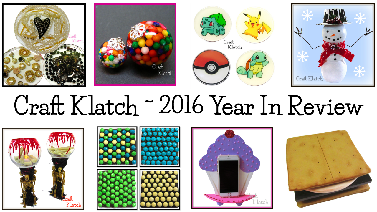 craft, crafts, crafting, craft ideas, how to, howto, how to make, diy, diy projects, craft projects, diy ideas, resin, clay, polymer clay, year in review, Halloween, christmas, thanksgiving, hanukkah