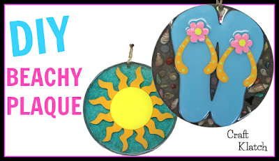 beach, beach craft, beach decor, coastal decor, coastal crafts, resin, resin crafts, sea shells, sun, flip-flops, flip flops, sand, diy, how to