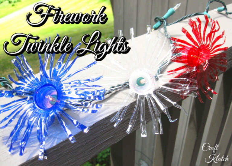 Firework Twinkle Lights DIY