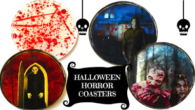 halloween projects, halloween coasters, fall projects, fall coasters, diy projects, crafts, craft, crafting, craft ideas, diy, halloween, fall, autumn