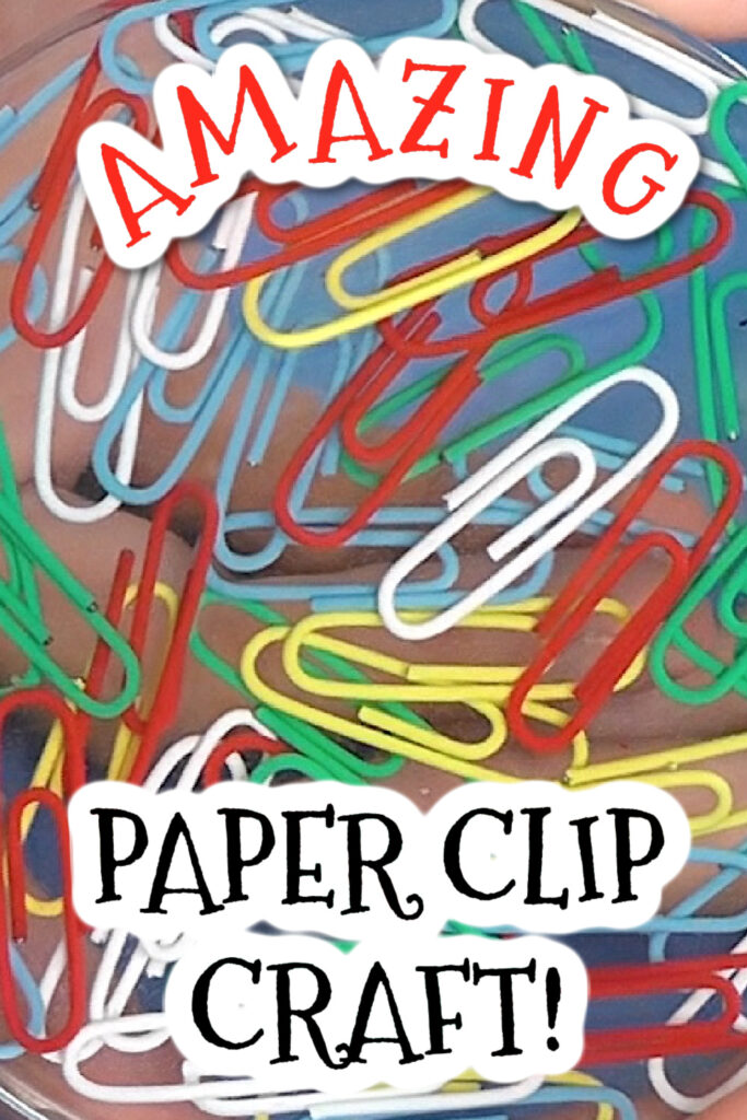 paper clip coaster craft