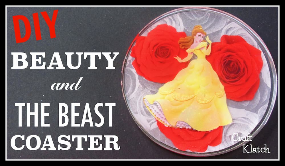 Beauty and the beast coaster