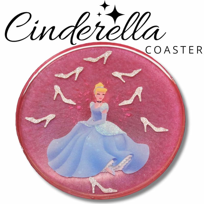 diy cinderella coaster
