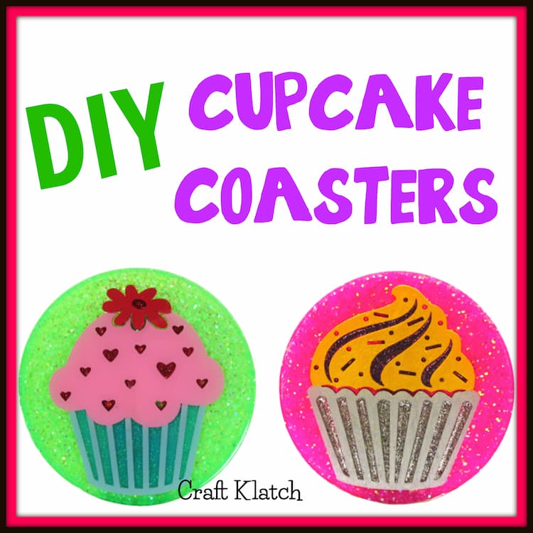 Cupcake Coasters