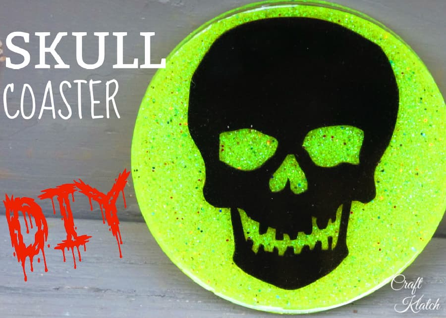 Skull coaster