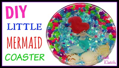 Little mermaid coaster