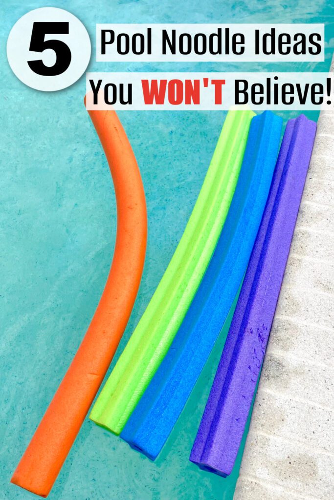 5 pool noodle ideas you won't believe pool noodles floating in pool