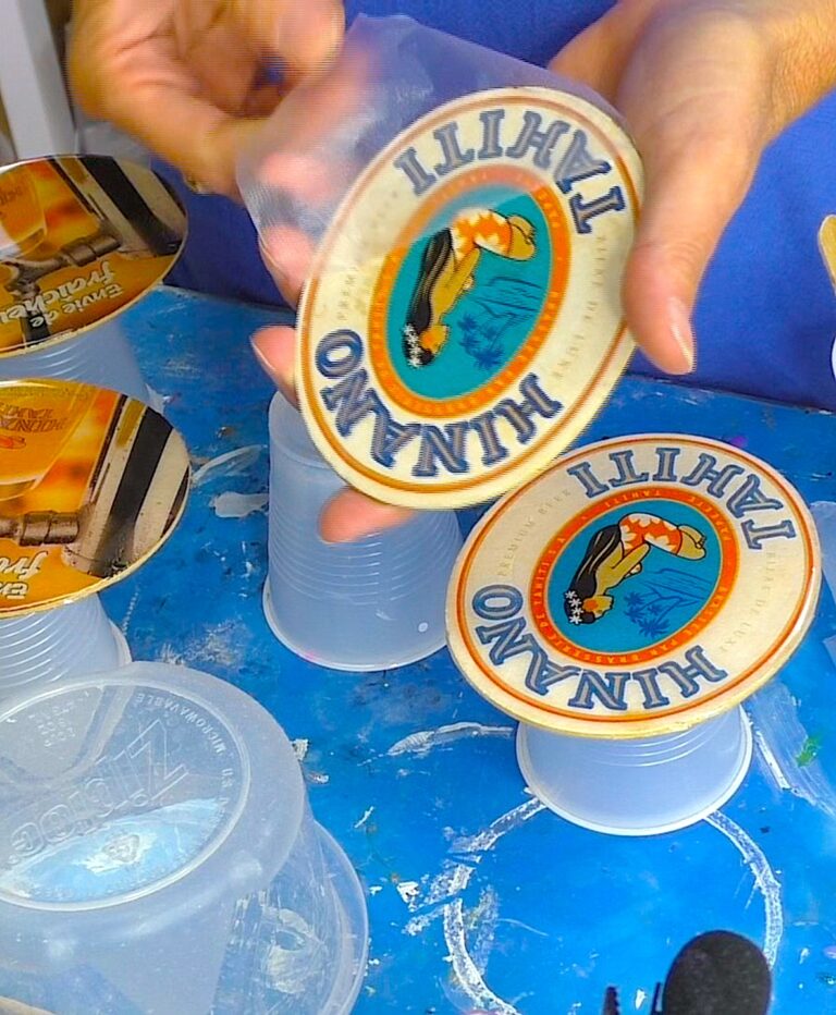 How to Preserve Bar Coasters! Waterproof Them w/ Video Craft Klatch