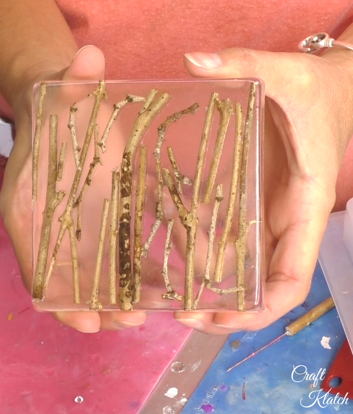 How To Make A Resin Coaster with Twigs in 9 Easy Steps! Craft Klatch
