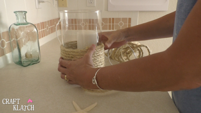 Learn how to make an Easy Coastal Decor DIY! Craft Klatch #craftklatch #diy #coastaldecor #beach #beachdecor #howto #craft #crafts #crafting #beachcraft #homedecor #coastaldecor | coastal decor | beach decor | beachy decor | diy | craft | crafts | crafting | beach crafts | home decor | easy crafts