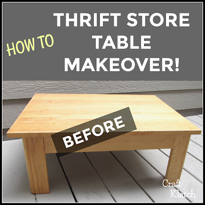 Learn how to give a table makeover, with a tropical touch, in this episode of Garbage to Gorgeous! It's a fun pet makeover for my cats, but the technique can be applied to other furniture projects! Craft Klatch #craftklatch #furniture #makeover #thrifting | furniture painting | painting furniture | furniture makeovers | home interiors | home decor | cat | cats| cat craft | cat table | cricut | cricut crafts | cricut projects | thrift diving | thrifting