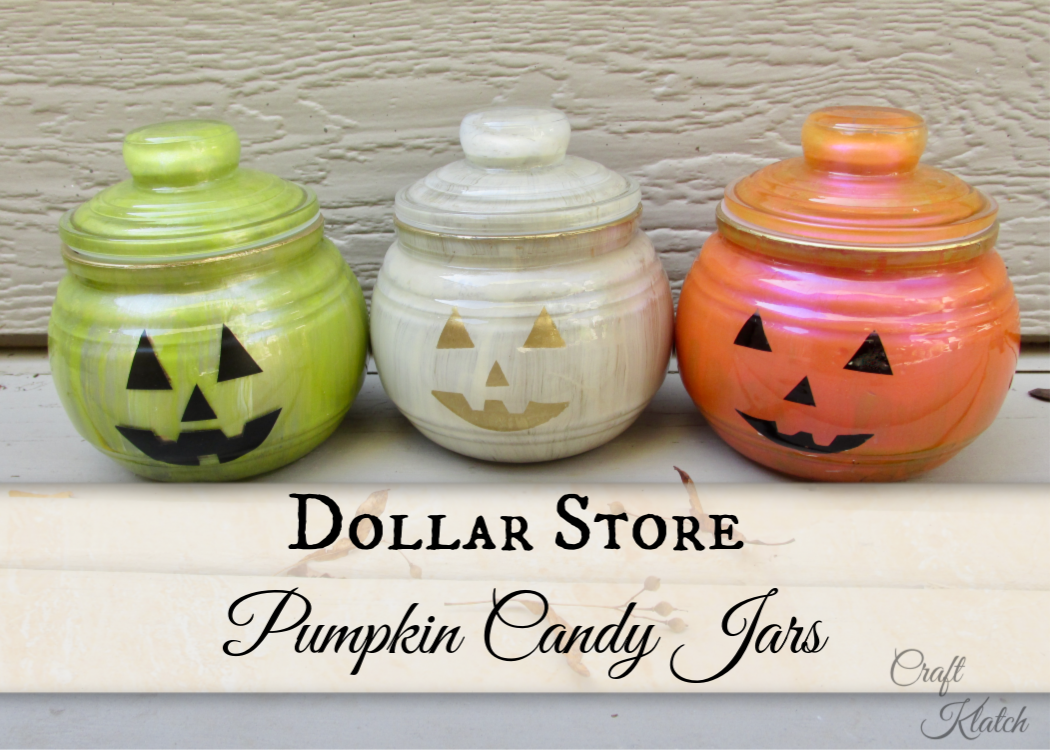 Glass Pumpkin Decorations for Halloween - Craft Klatch